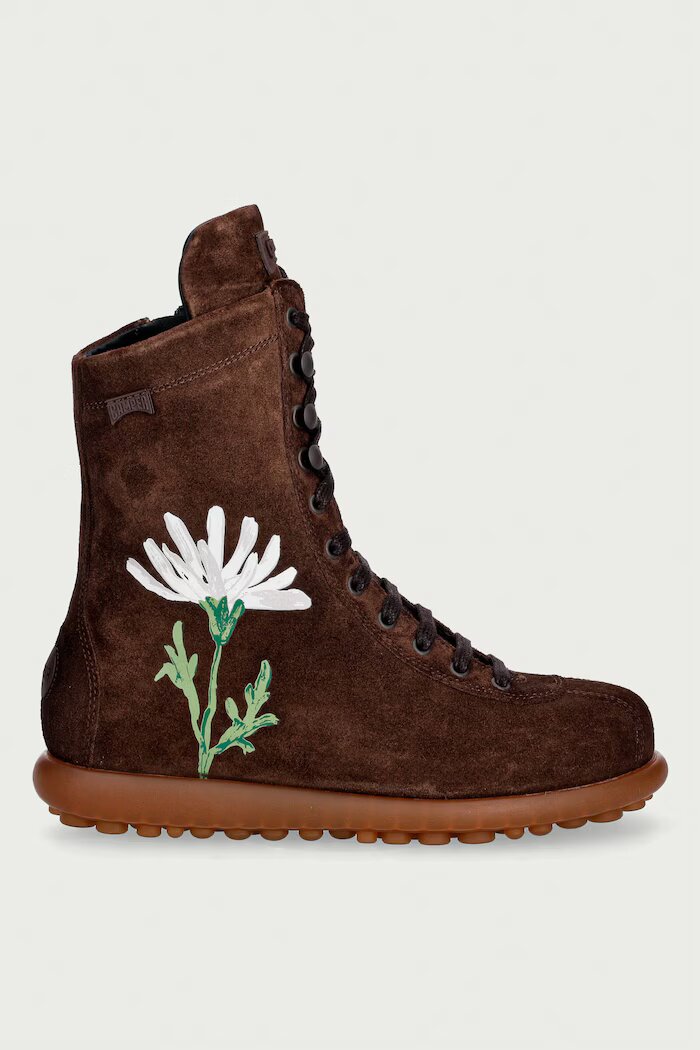 Camper боти дамски TWS кафяви 44695-096