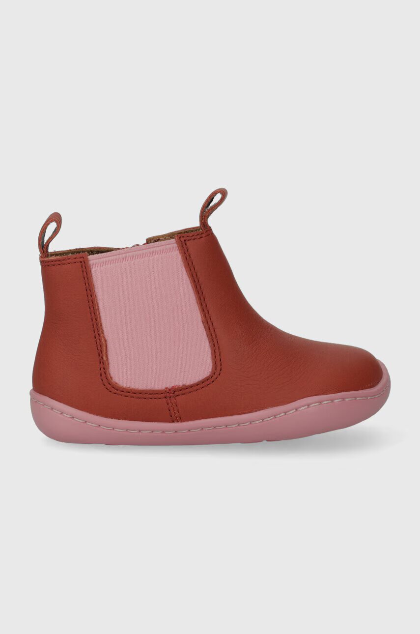 Camper Детски челси боти от кожа Peu Cami FW