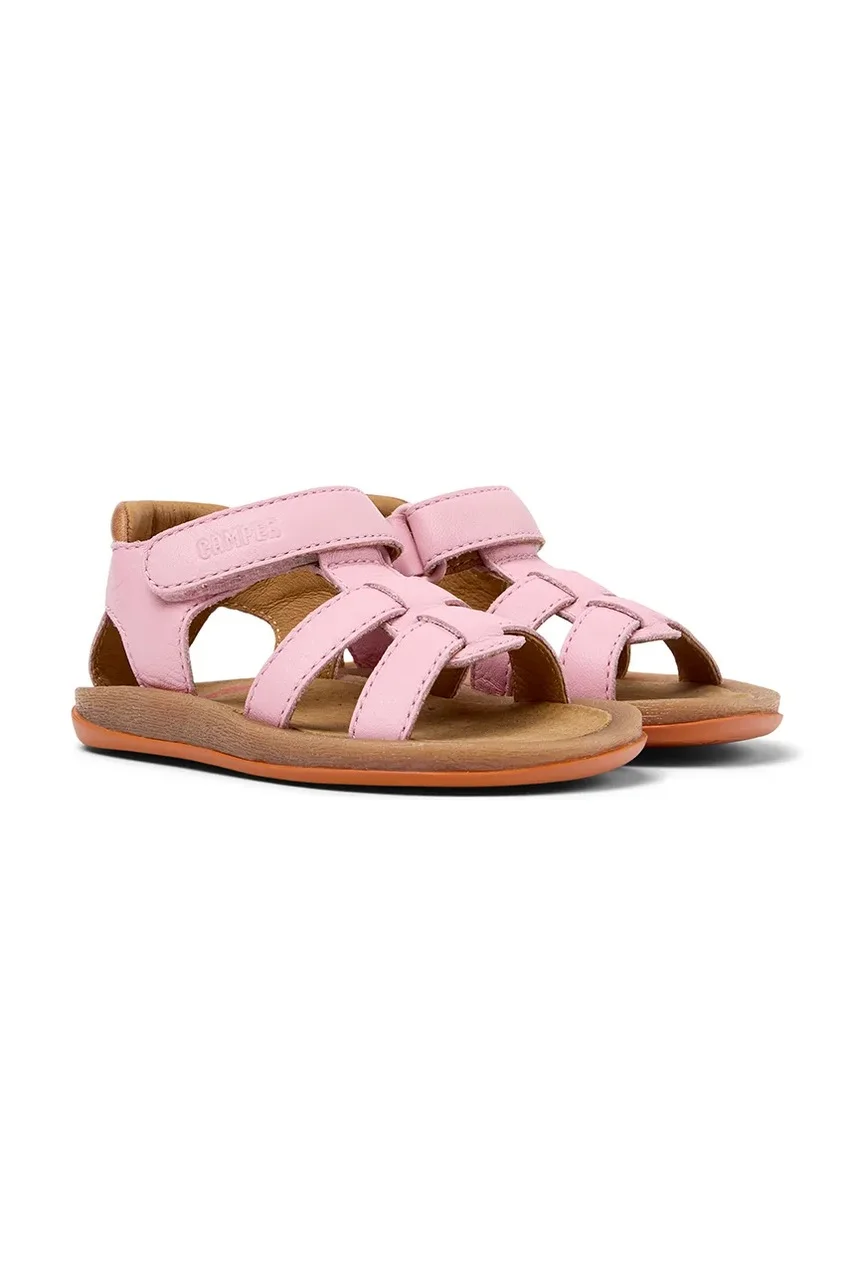 Camper Детски сандали от кожа Bicho FW