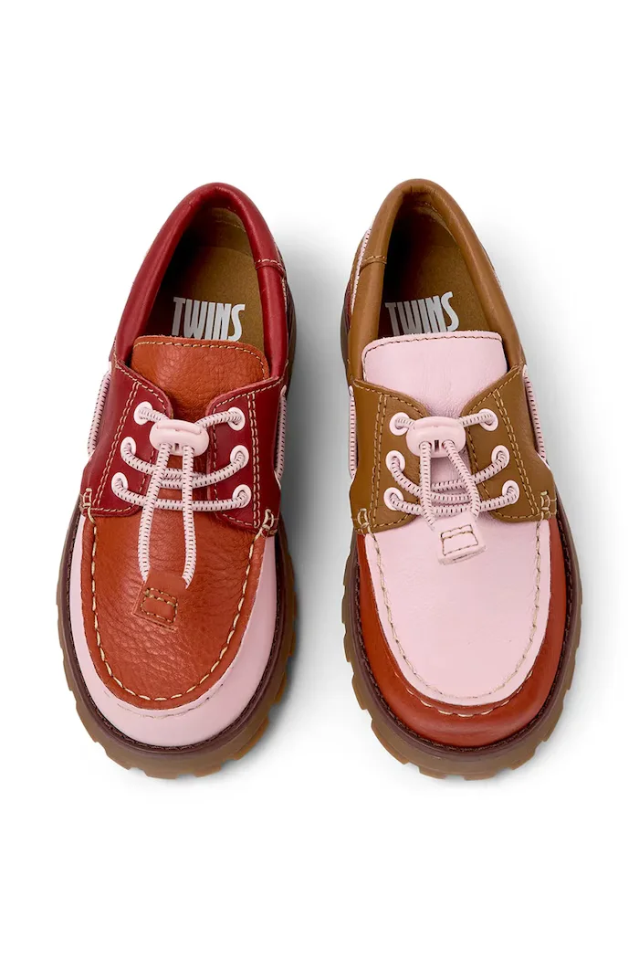 Camper мокасини за деца от кожа Compas Kids TWS многоцветни K800416