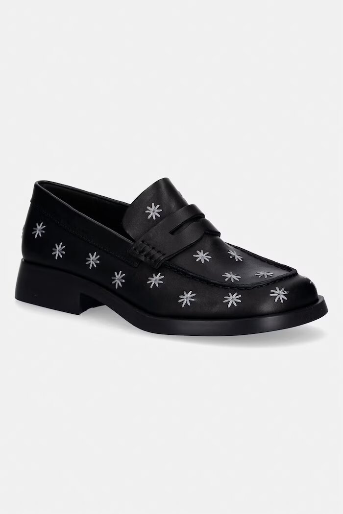 Camper Мокасини женски кожени Donna черни K201937-002