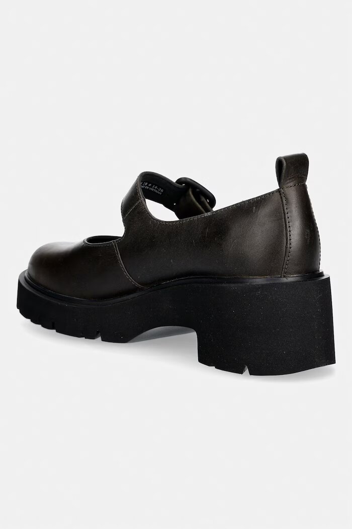 Camper половинки обувки дамски от кожа Milah зелени K201681-010