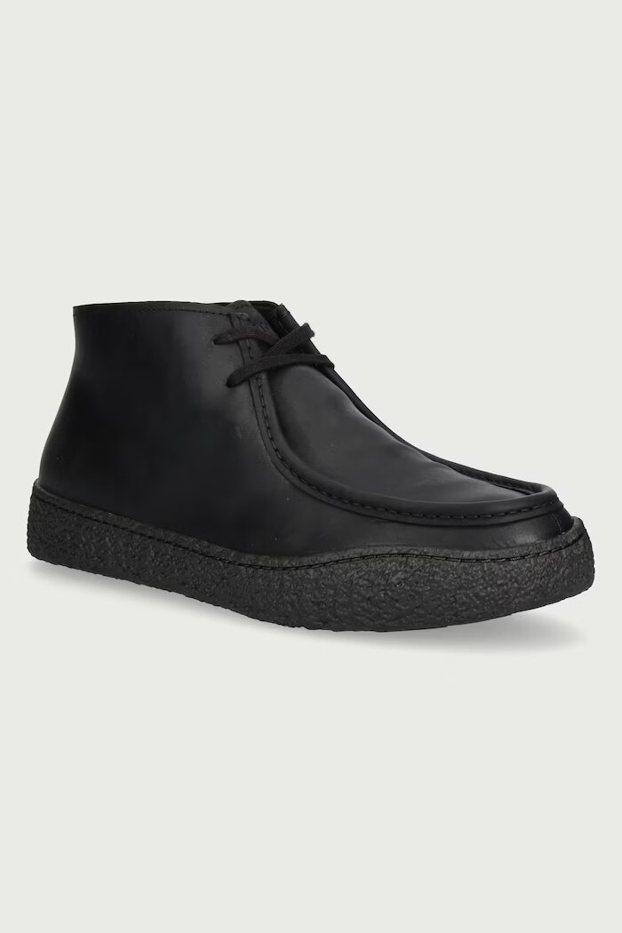 Camper половинки обувки мъжки от кожа Peu Tereno черни K300530-006