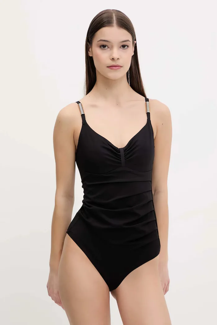 Chantelle цял бански дамски ICON черен C16VR0