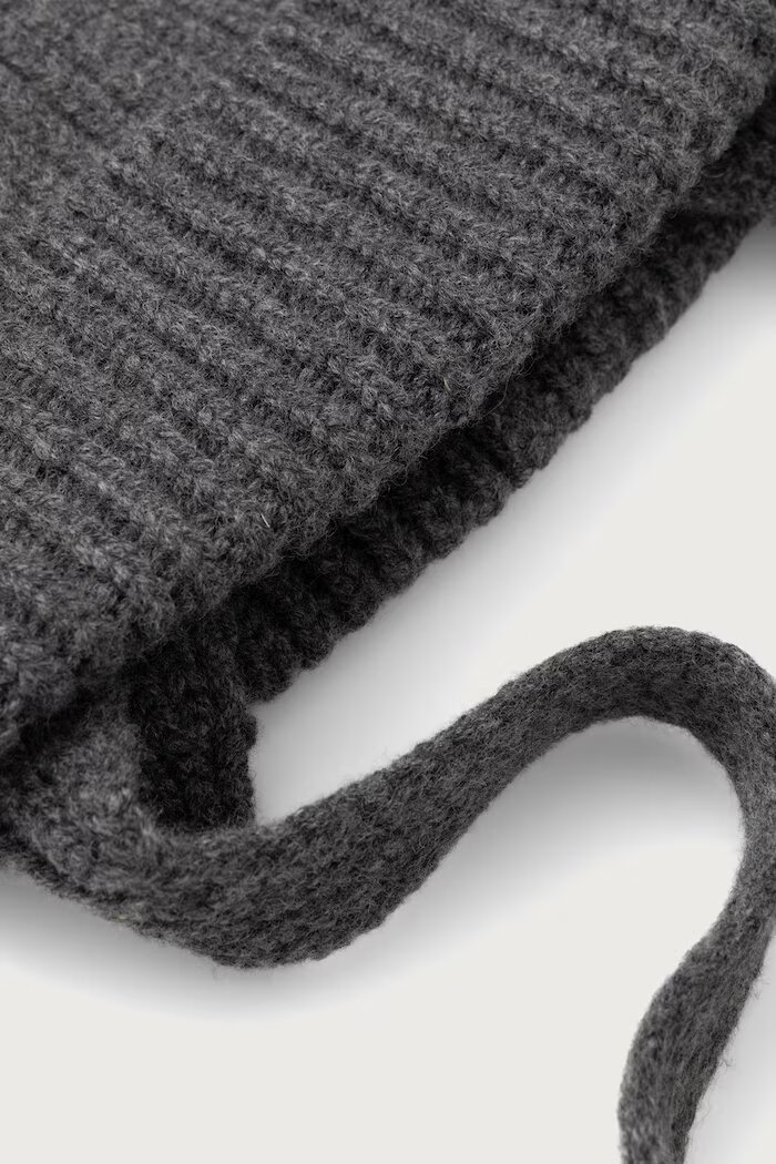 cloimh шапка дамска от вълна сива FW26.WEFH