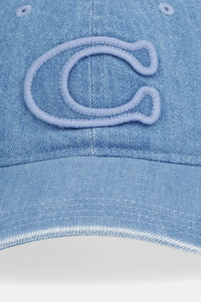 Coach бейзболна шапка от памук синя 29CCN89