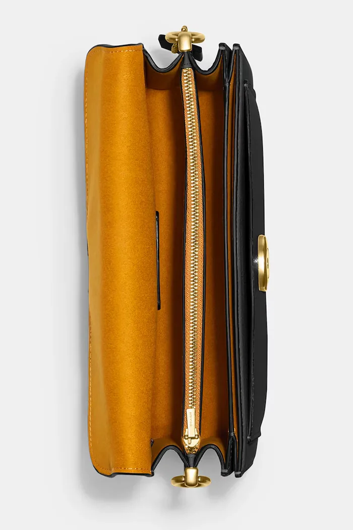 Coach чанта crossbody дамска кожена Tabby 26 черна CH857