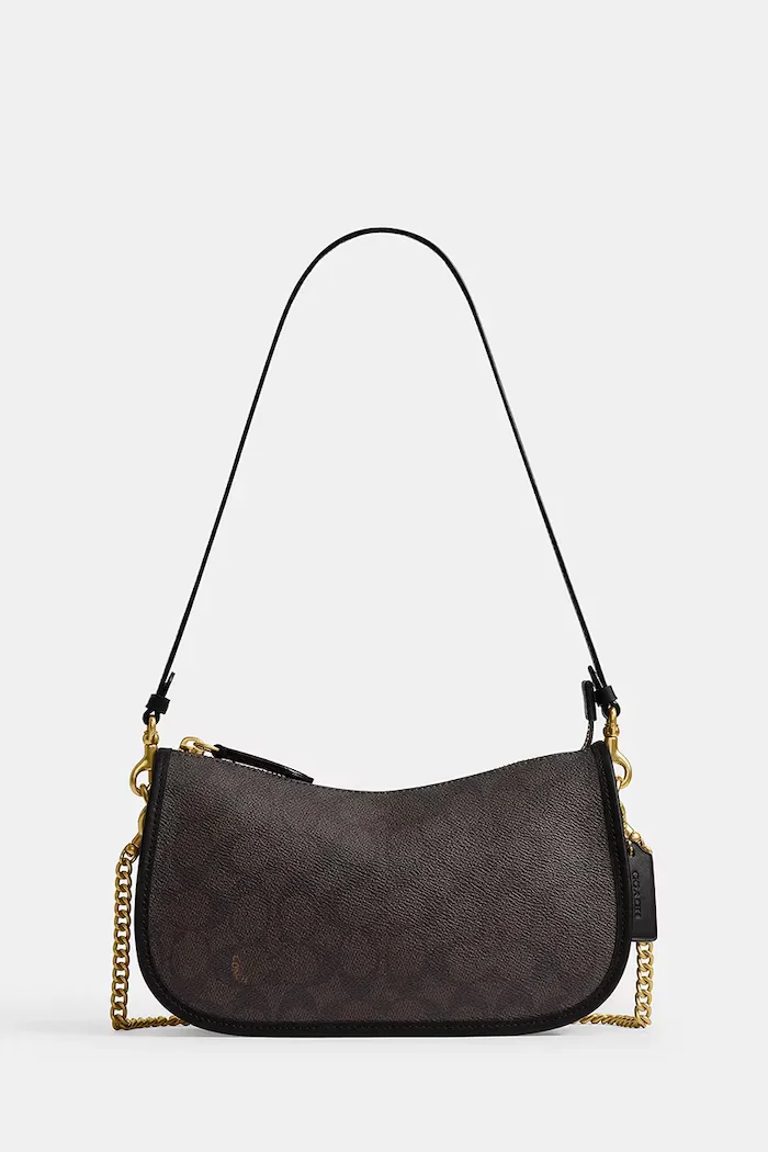 Coach чанта crossbody дамска Waverly черна CFR42