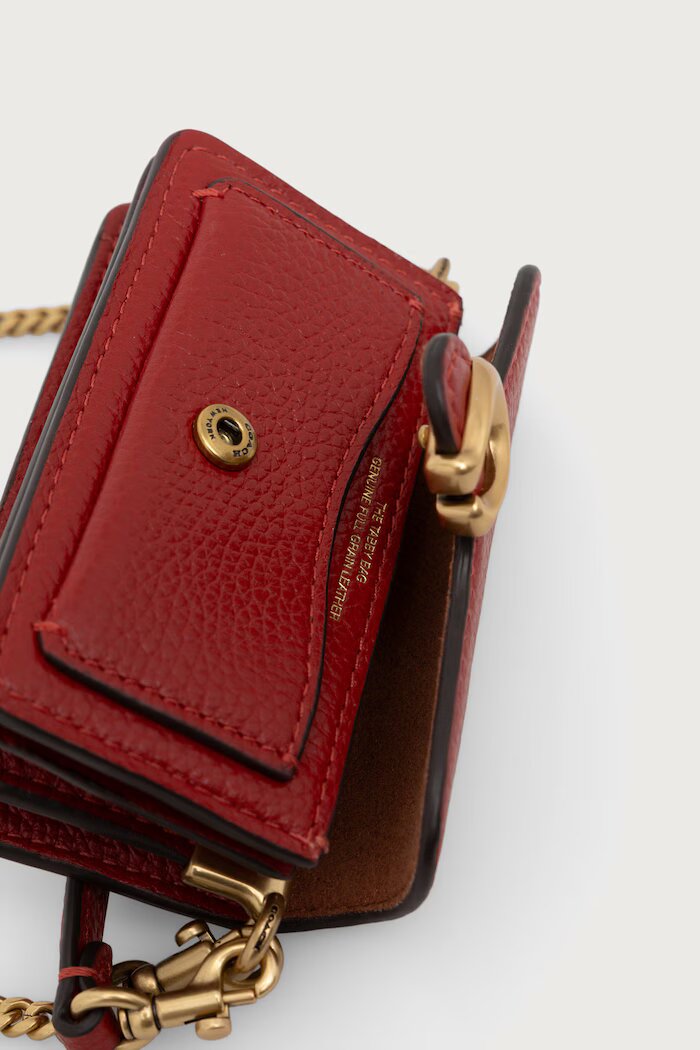 Coach ключодържател дамски от кожа Tabby Bag Charm CCZ00