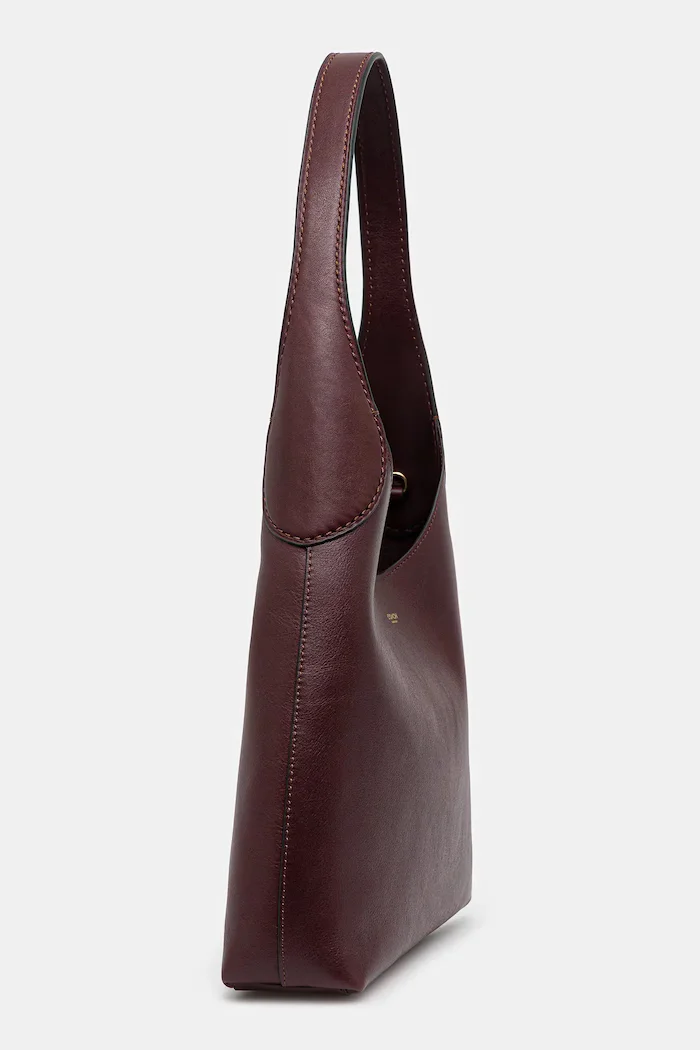 Coach Кожена чанта Brooklyn Shoulder Bag 28 в синьо CU068