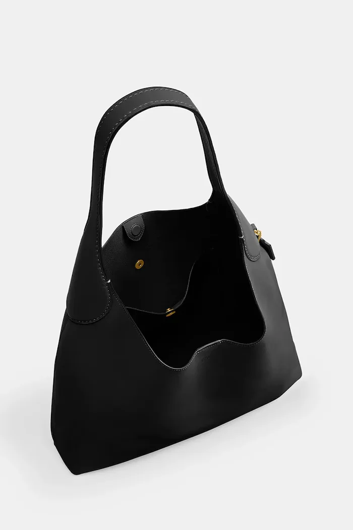 Coach Кожена чанта Brooklyn Shoulder Bag 39 в черно CU044