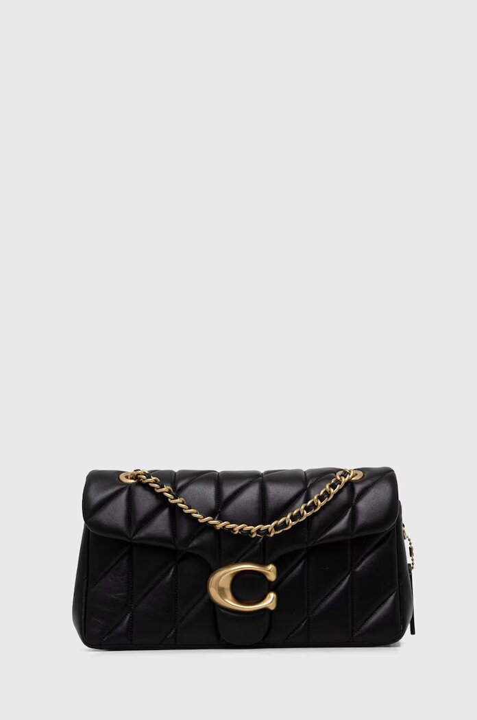 Coach Кожена чанта Tabby Shoulder Bag 26 With Pillow Quilting в черно CP150