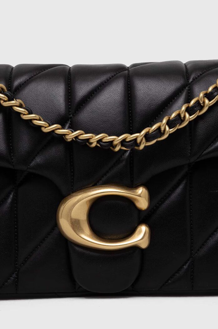 Coach Кожена чанта Tabby Shoulder Bag 26 With Pillow Quilting в черно CP150