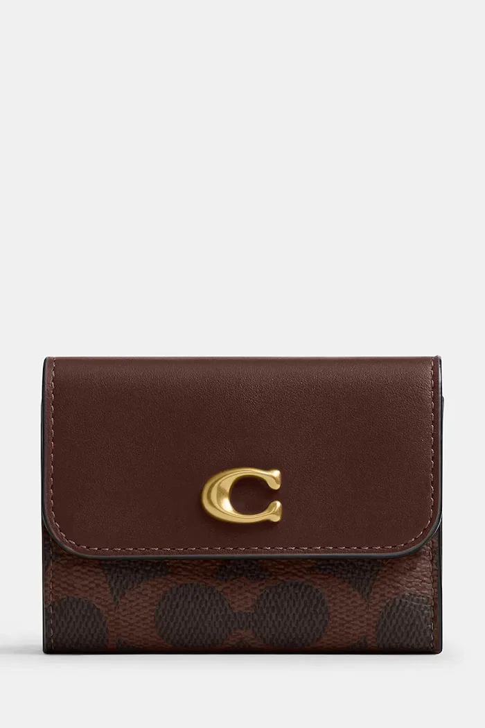 Coach Портмоне в кафяво CAN48