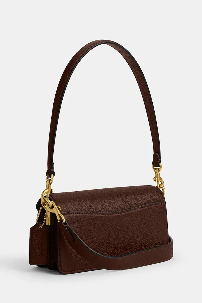 Coach Tabby Shoulder Bag 20 кафяв CY201