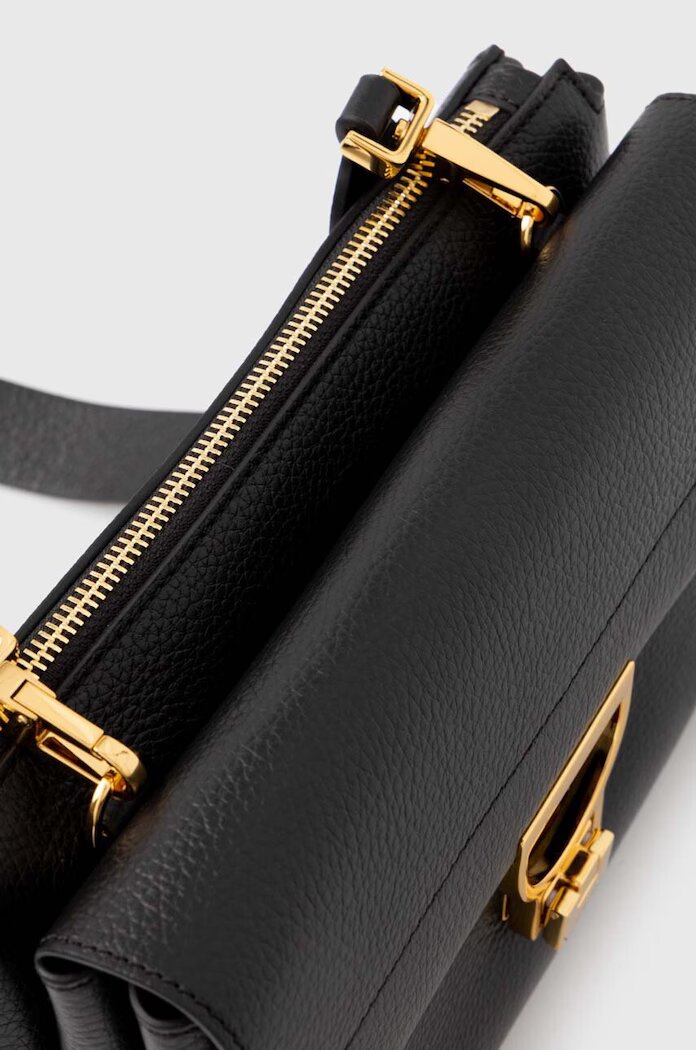 COCCINELLE чанта crossbody дамска от кожа ARLETTIS черна E1 MD5 12 08 01