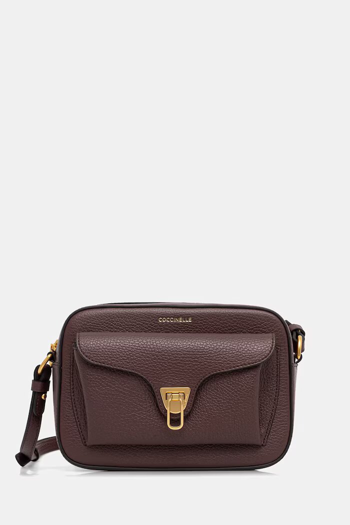 COCCINELLE чанта crossbody дамска от кожа червена E1 MF6 15 02 01