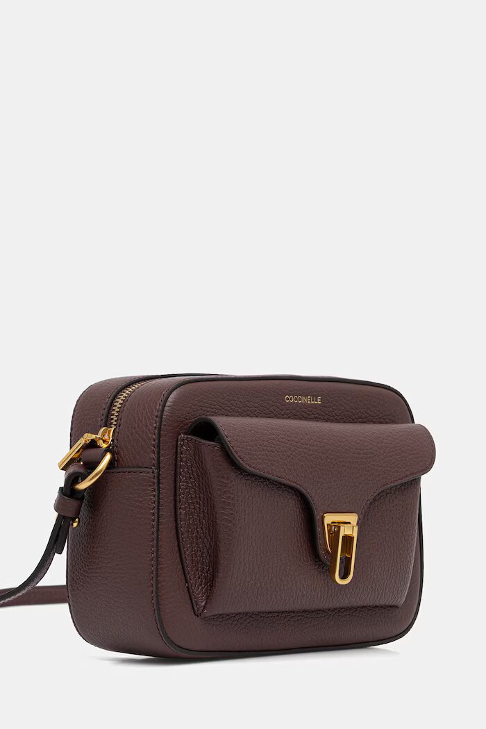 COCCINELLE чанта crossbody дамска от кожа червена E1 MF6 15 02 01