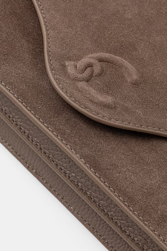 COCCINELLE чанта crossbody дамска от кожа кафява E1 VJG 12 02 01