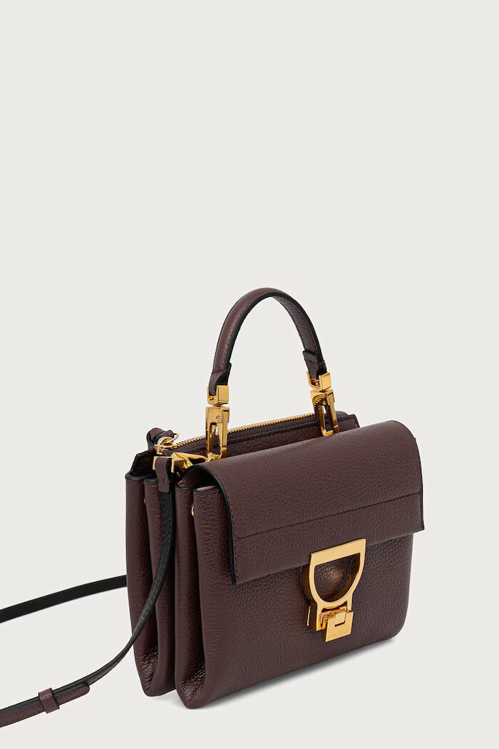 COCCINELLE чанта crossbody дамска от кожа виолетова E1 MD5 55 B7 01