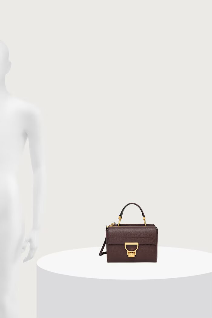 COCCINELLE чанта crossbody дамска от кожа виолетова E1 MD5 55 B7 01