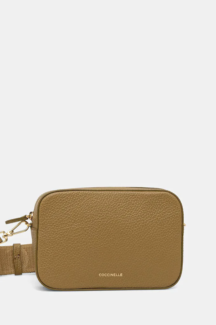 COCCINELLE чанта crossbody дамска от кожа златна E5 MN5 55 I1 01