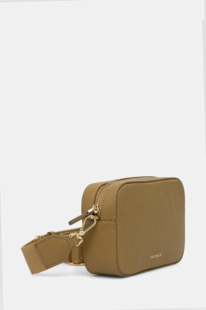 COCCINELLE чанта crossbody дамска от кожа златна E5 MN5 55 I1 01