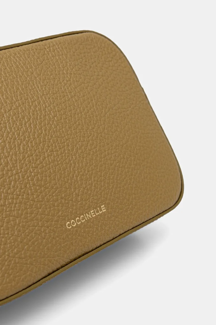 COCCINELLE чанта crossbody дамска от кожа златна E5 MN5 55 I1 01