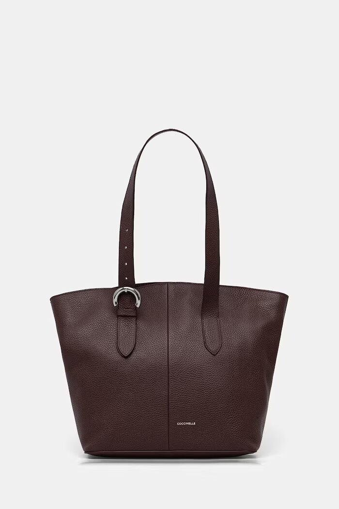 COCCINELLE чанта дамска от кожа бордо E1 VGF 11 01 01