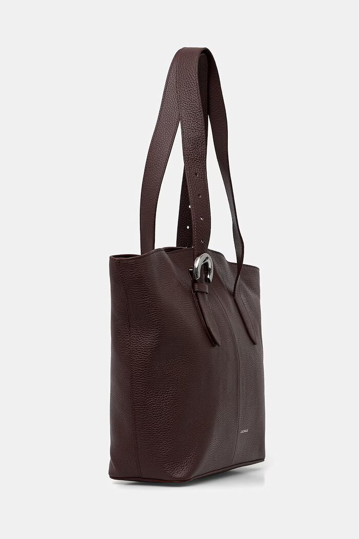 COCCINELLE чанта дамска от кожа бордо E1 VGF 11 01 01
