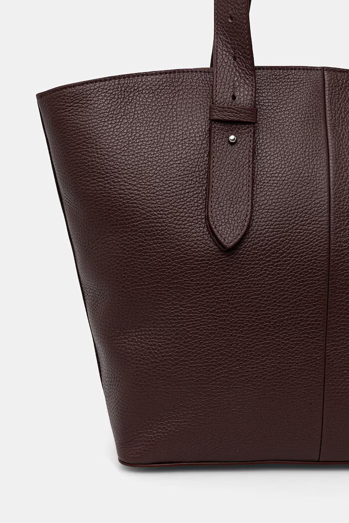 COCCINELLE чанта дамска от кожа бордо E1 VGF 11 01 01