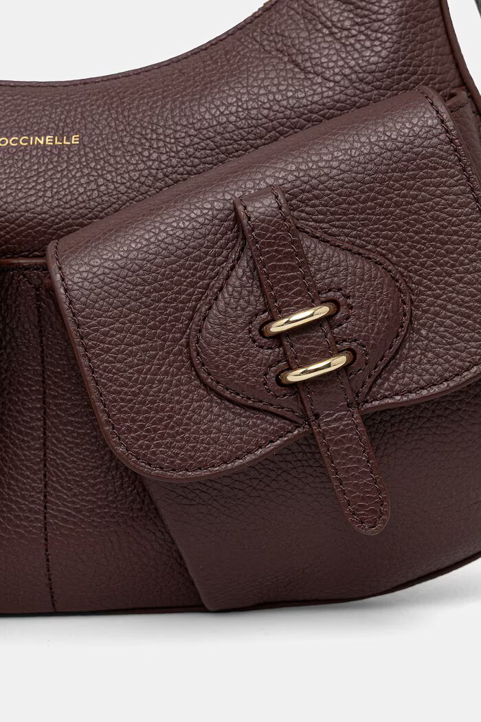COCCINELLE чанта дамска от кожа бордо E1 VGK 12 01 01