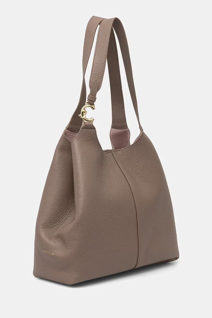 COCCINELLE чанта дамска от кожа кафява E1 SHA 11 01 01