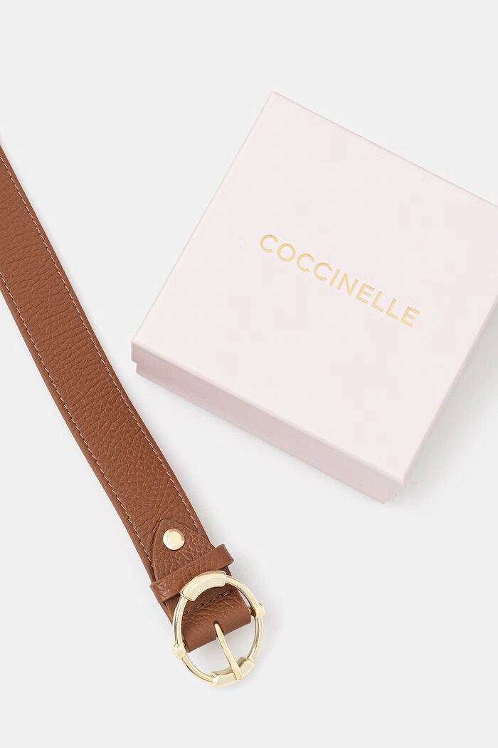 COCCINELLE колан дамски от кожа MARLIE кафяв E3 UU5 11 06 01