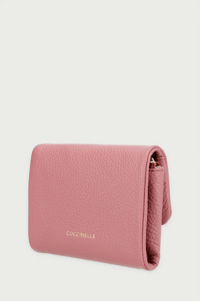 COCCINELLE портфейл дамски от кожа розов E2 TBM 11 G0 01