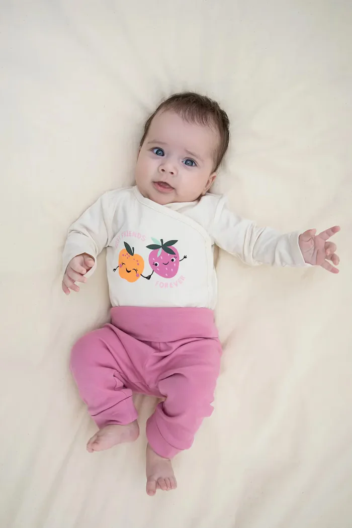 Coccodrillo Бебешко боди HELLO LITTLE GIRL NEWBORN
