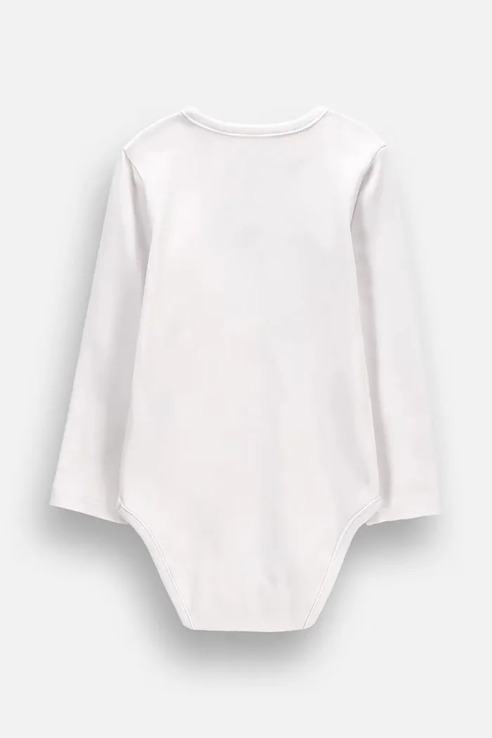 Coccodrillo боди за бебе от памук бяло FRIENDS FOREVER BOY NEWBORN