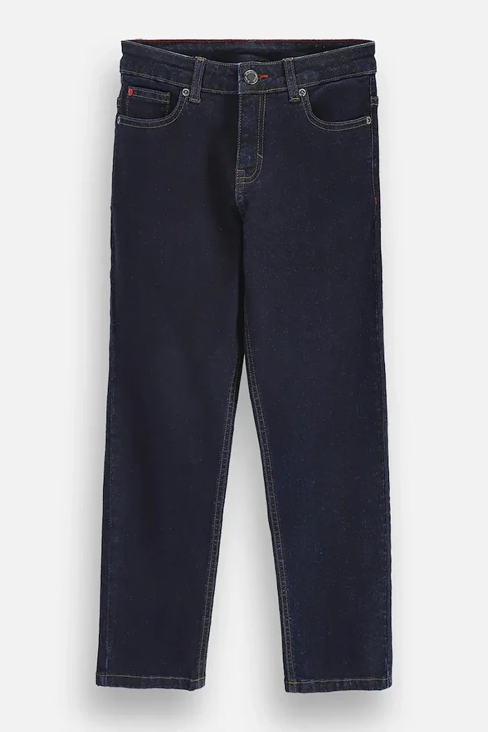 Coccodrillo дънки straight за деца тъмносини COLLECTION JEANS BOY