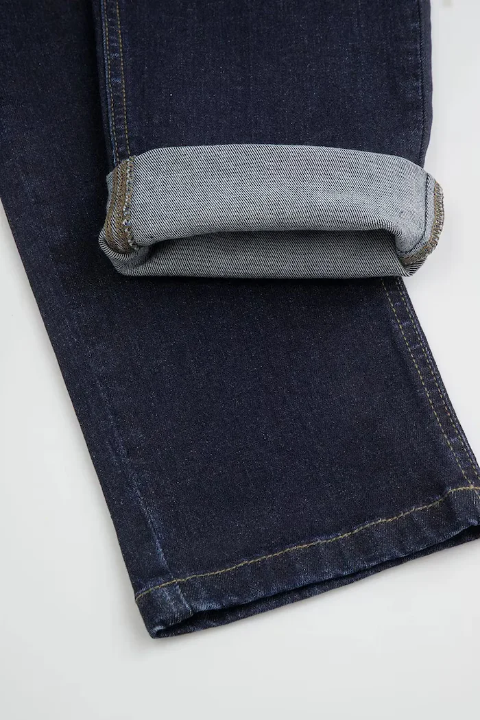 Coccodrillo дънки straight за деца тъмносини COLLECTION JEANS BOY