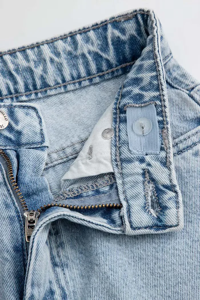 Coccodrillo дънки wide leg за деца сини COLLECTION JEANS GIRL