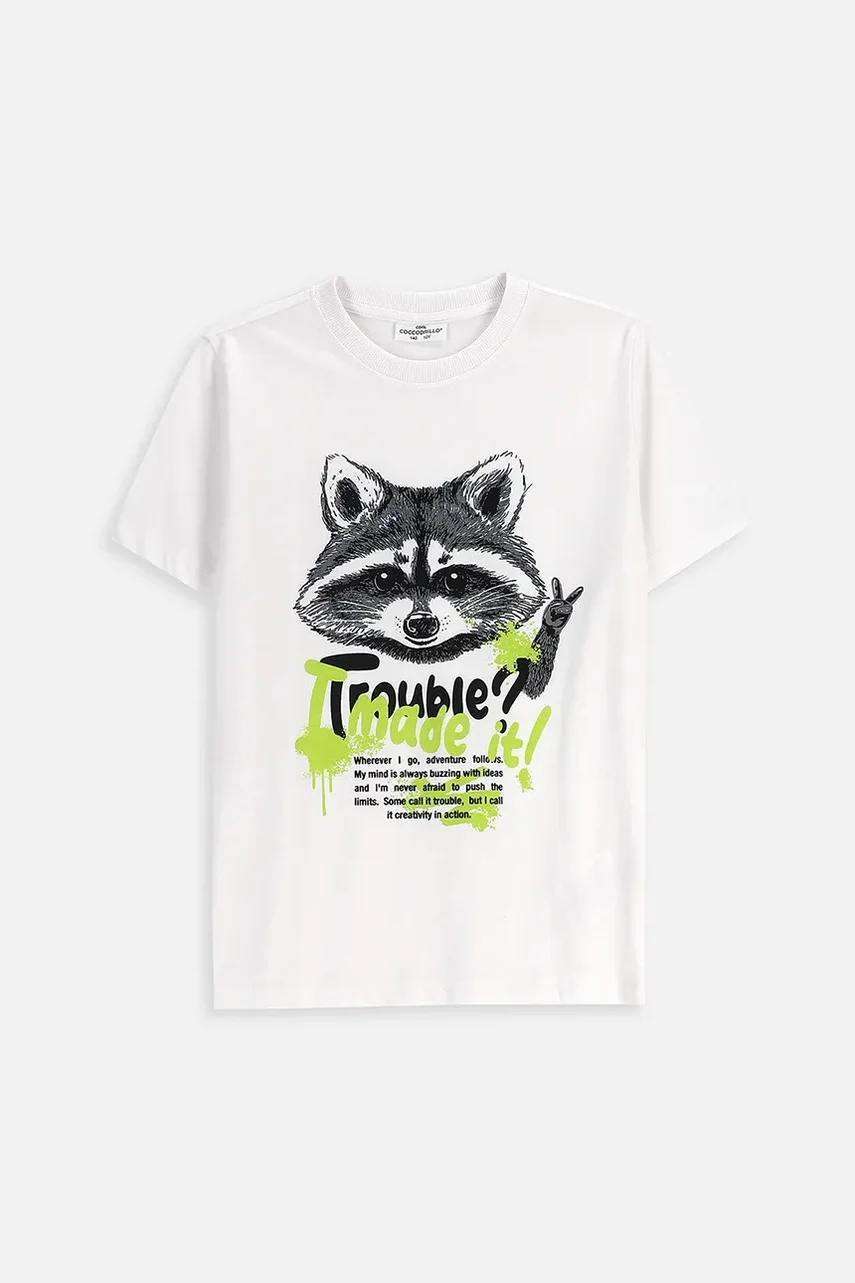 Coccodrillo Детска памучна тениска