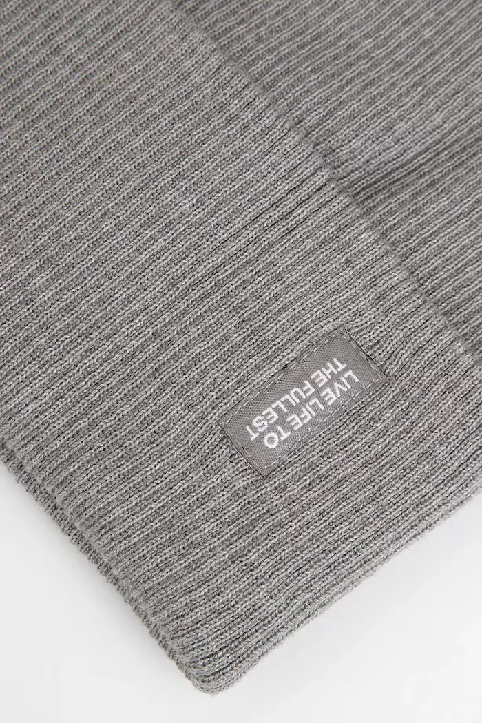 Coccodrillo Детска шапка в сиво BASIC ACCESSORIES