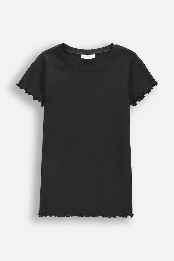 Coccodrillo Детска тениска в черно EVERYDAY GIRL