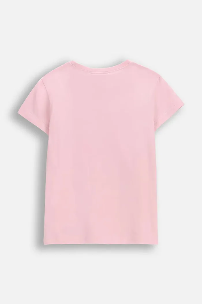 Coccodrillo Детска тениска в розово EVERYDAY GIRL