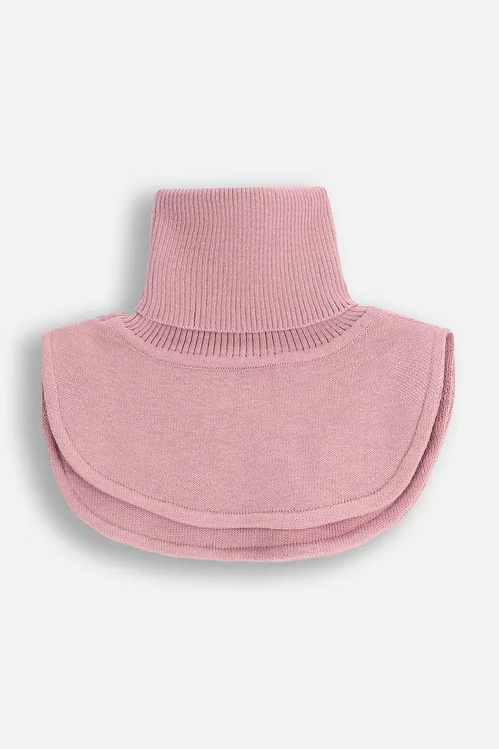 Coccodrillo Детски кръгъл шал в розово с изчистен дизайн BASIC ACCESSORIES