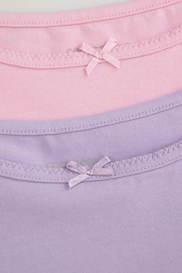 Coccodrillo Детски топ (2 броя) в розово BASIC UNDERWEAR