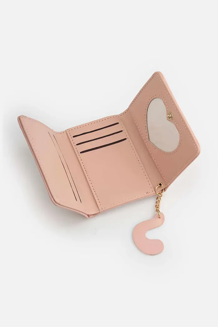 Coccodrillo портфейл за деца от имитация на кожа розов ACCESSORIES