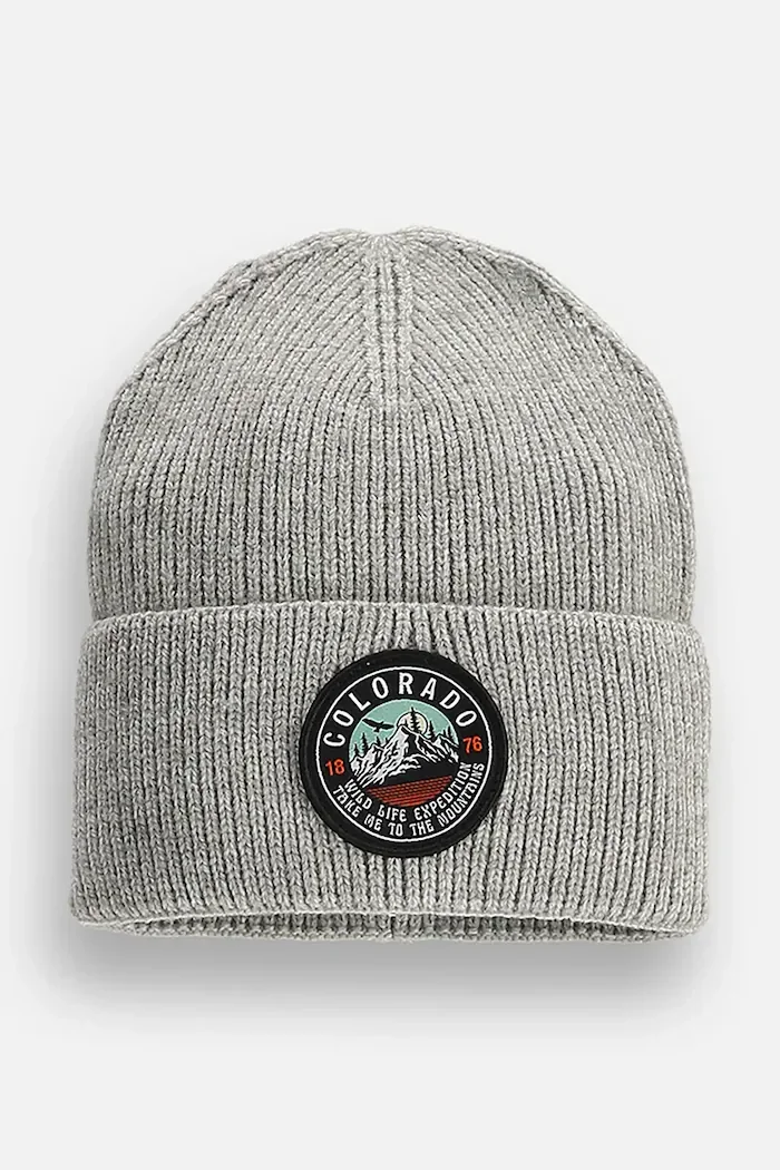 Coccodrillo шапка beanie за деца сива ACCESSORIES WINTER BOY