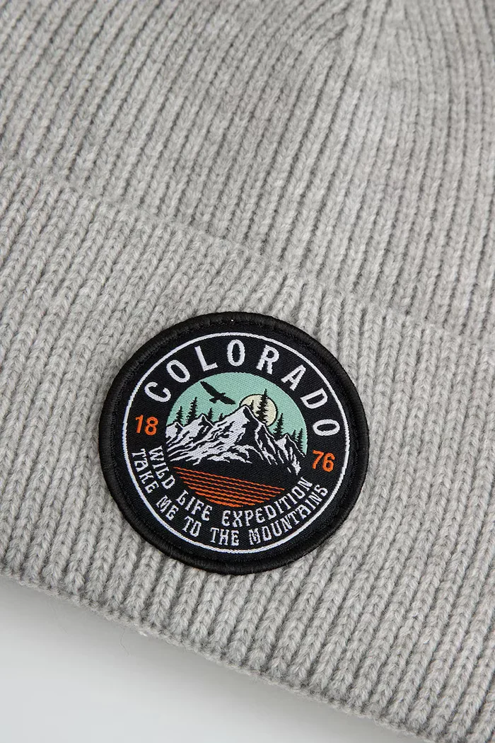 Coccodrillo шапка beanie за деца сива ACCESSORIES WINTER BOY