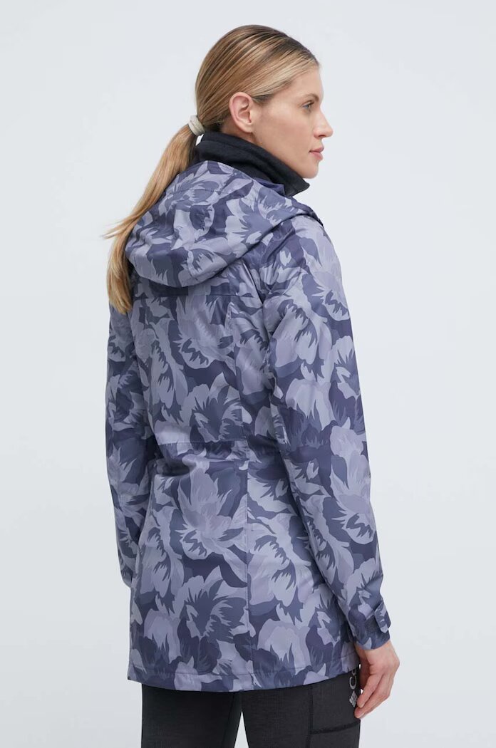 Columbia Непромокаемо яке Splash A Little II Jacket в черно преходен модел 1771064